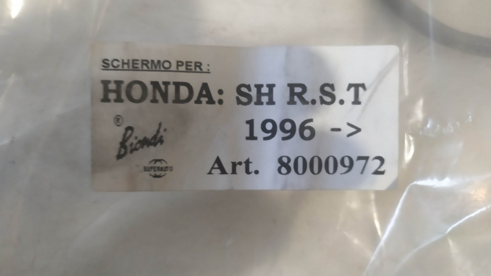 parabrezza biondi con bordo honda rst ´96