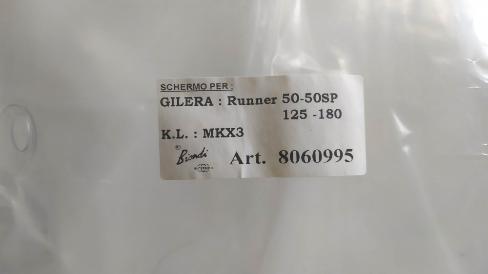 parabrezza gilera runner 50/50sp - 125/180