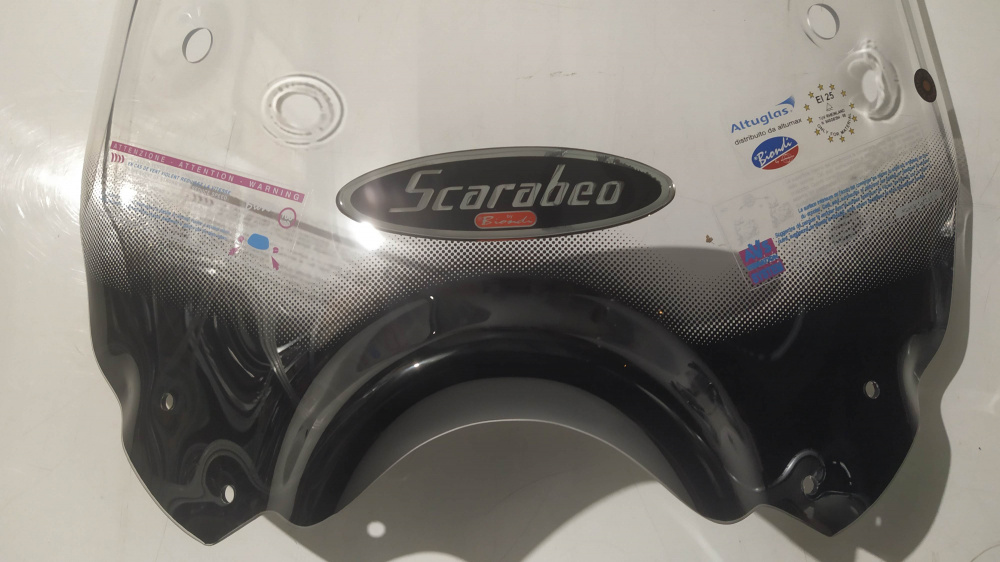 parabrezza aprilia scarabeo gt 125/150/200/250 con attacchi