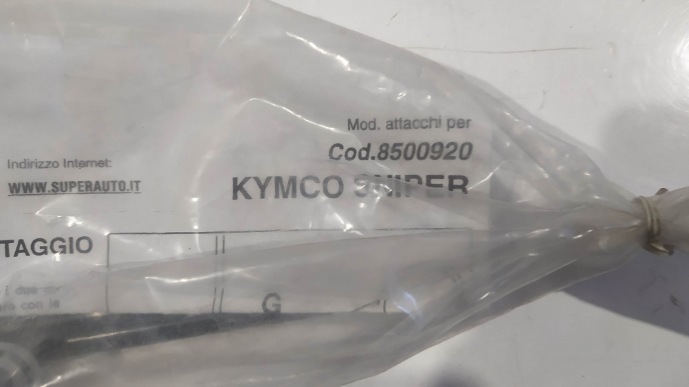 attacchi parabrezza biondi kymco sniper 50