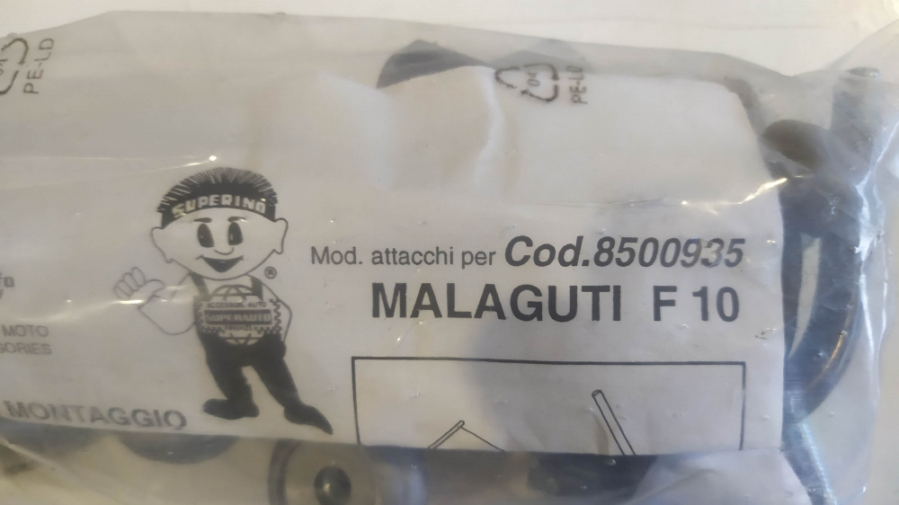 attacchi parabrezza biondi malaguti f10 jet line ´92