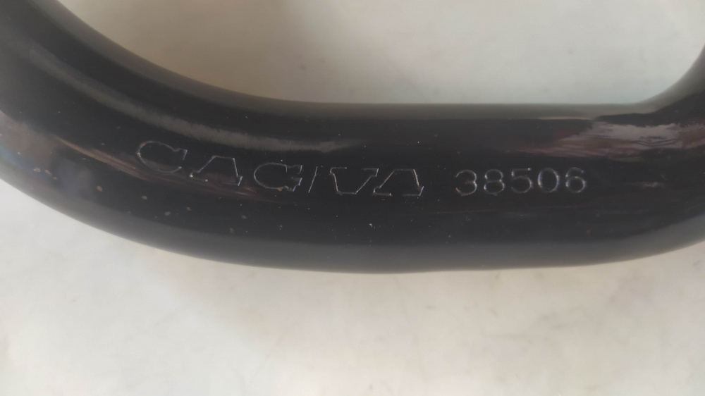 collettore scarico marmitta nuovo cagiva 38506 diametro 32 - qualche punto di ruggine rimovibile -