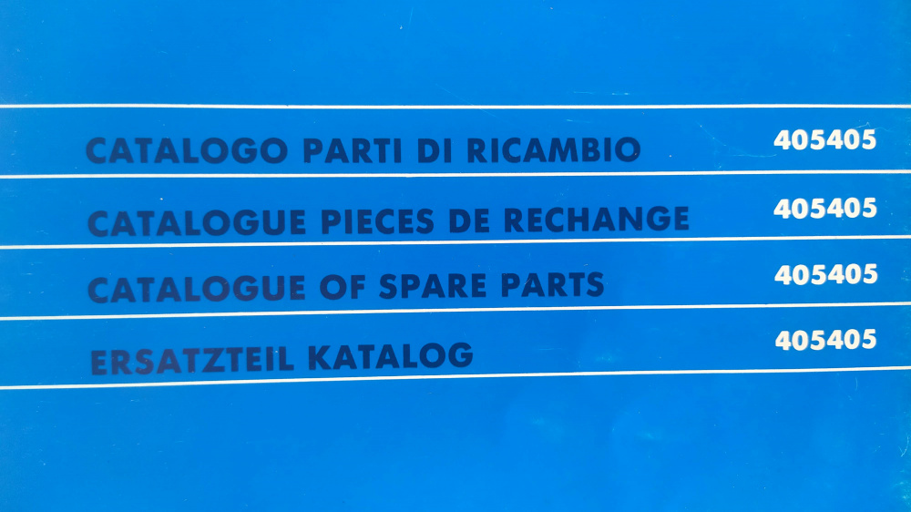 catalogo ricambi originale piaggio ape 50 tl6t