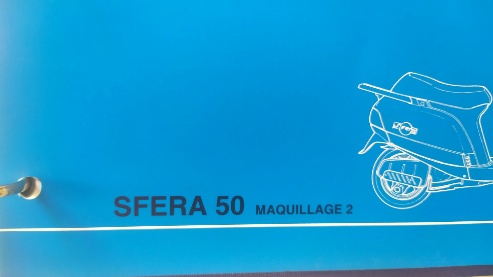 catalogo ricambi originale piaggio sfera 50 maquillage 2 mod sm51t