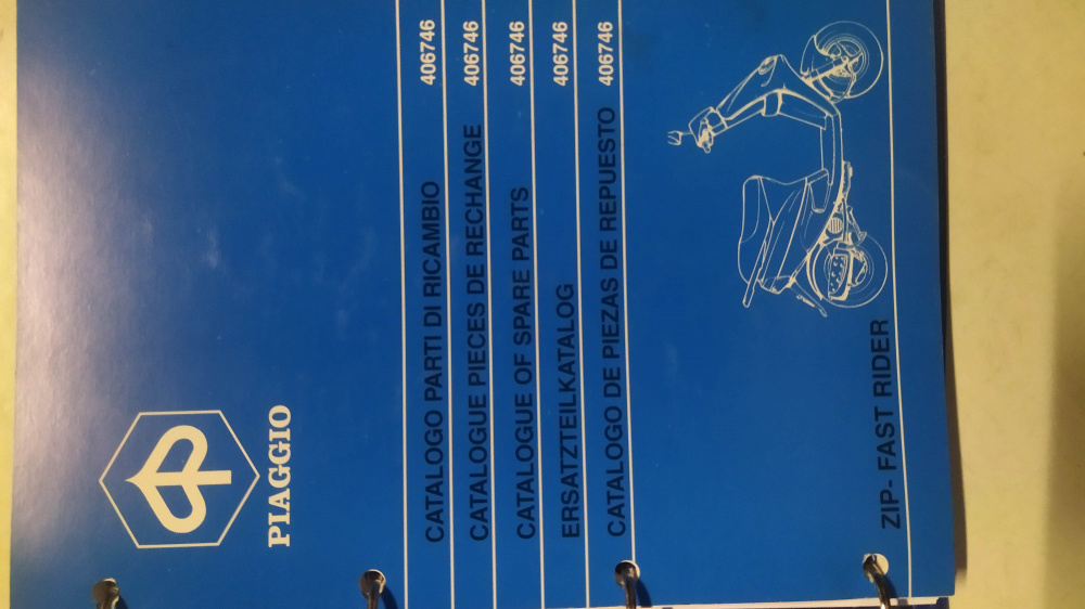 catalogo ricambi originale piaggio zip fast rider mod zapc07