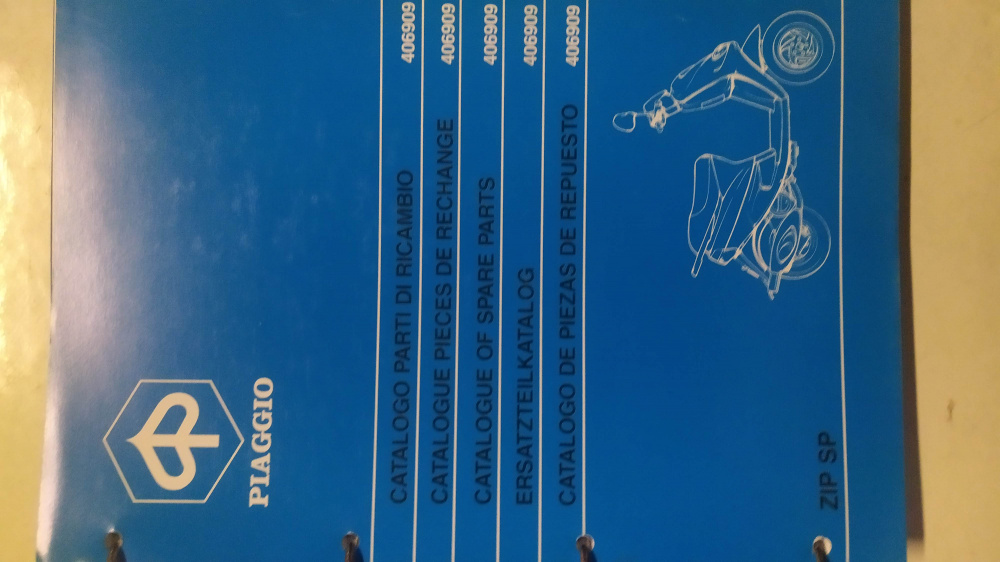 catalogo ricambi originale piaggio zip sp zapc11