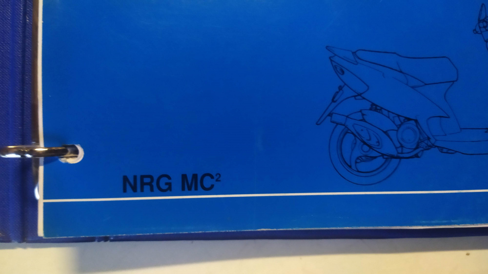 catalogo ricambi originale 578529 piaggio nrg mc2 rst ´98 mod zapc