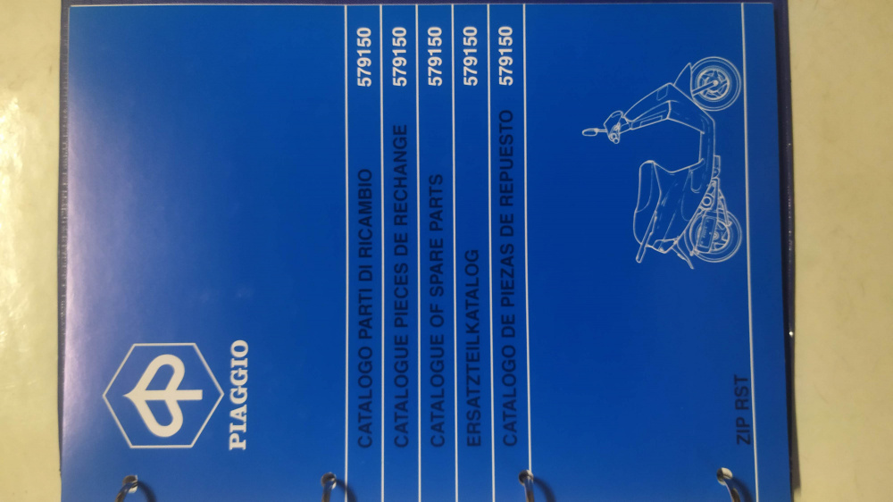 catalogo ricambi originale piaggio zip rst mod zapc06