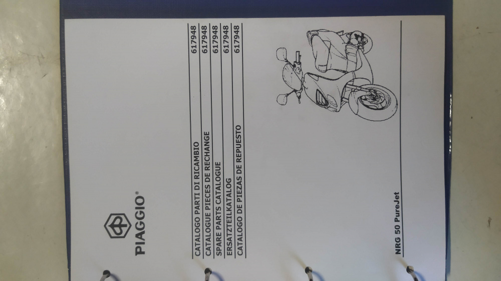 catalogo ricambi originale piaggio nrg purejet mod zapc32