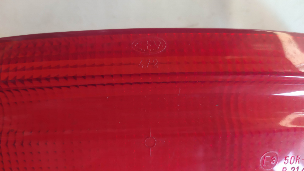 lente fanale posteriore cev 472 / 50r-0052011 per hatala hacker