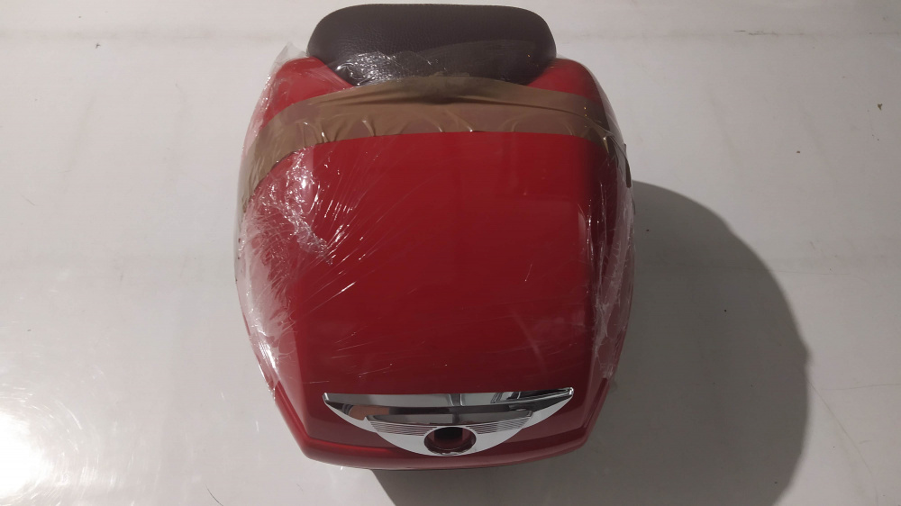 bauletto posteriore ovetto rosso shine aprilia scarabeo 50
