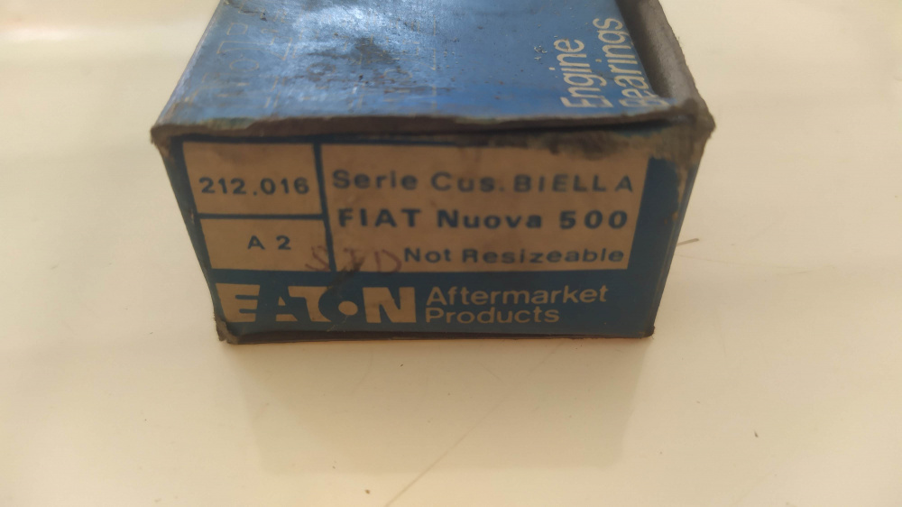 serie cuscinetti bronzine biella fiat nuova 500 eaton 212016