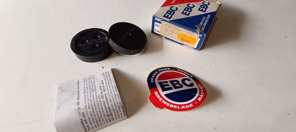 coppia pasticche freno anteriori ebc fa 38 suzuki gs 550 750 1000 &acute;77 &ndash; &acute;79