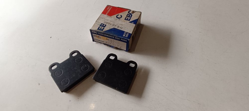 coppia pasticche freno anteriori ebc fa 57 bmw r45 &ndash; r65