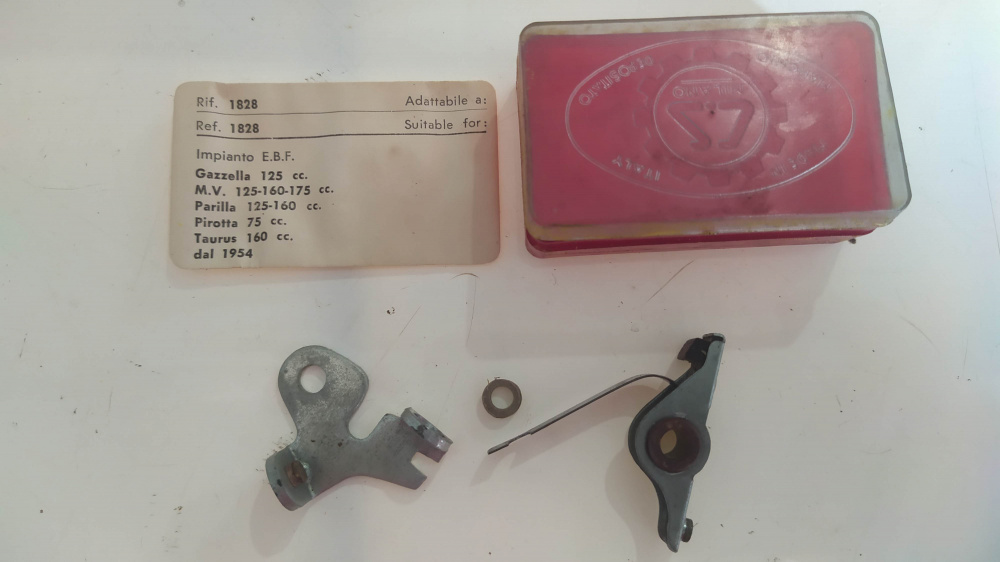 puntine epoca e.b.f. 1828 gazzella 125 - m.v. 125/160/175 - parilla 125/160 - pirotta 75 - taurus 160 ´54