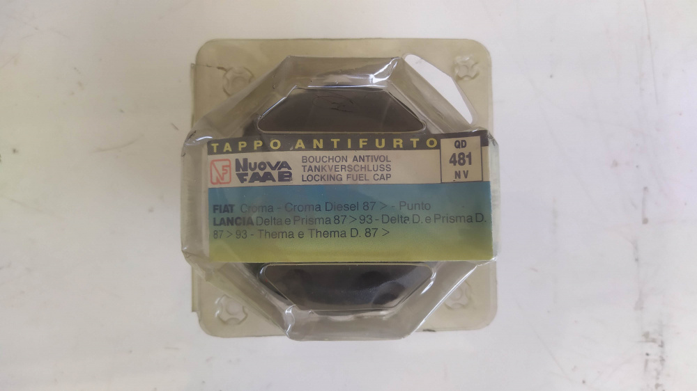 tappo serbatoio faab qd481nv fiat croma diesel ´87 - punto - lancia delta e prisma benz e diesel ´87-´93 - thema e thema diesel ´87