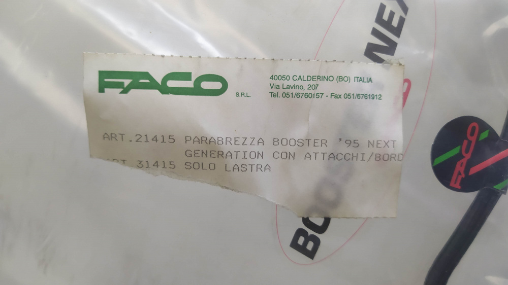 parabrezza faco mbk booster ng ´95