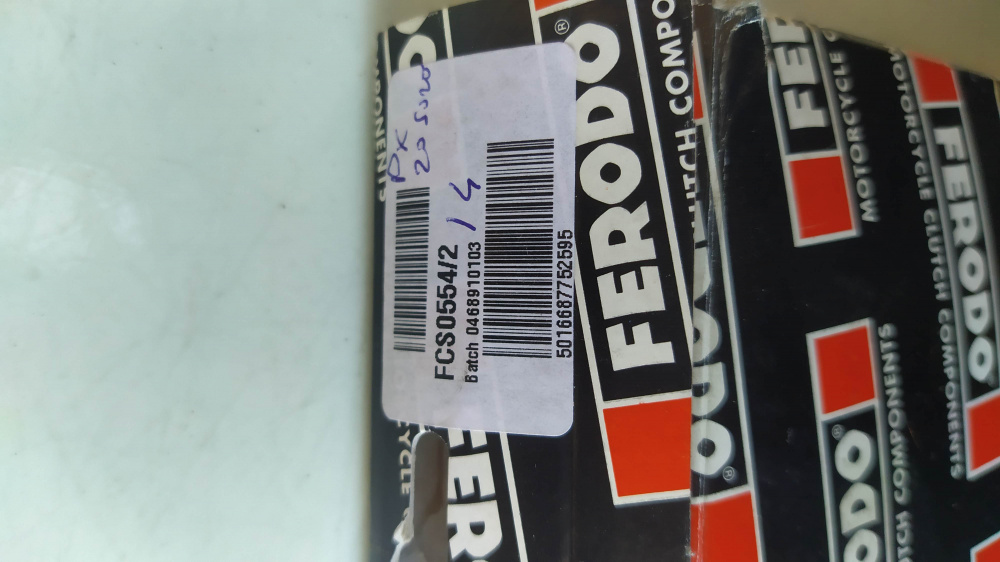 serie dischi frizione ferodo piaggio vespa cosa - 180ss - px200