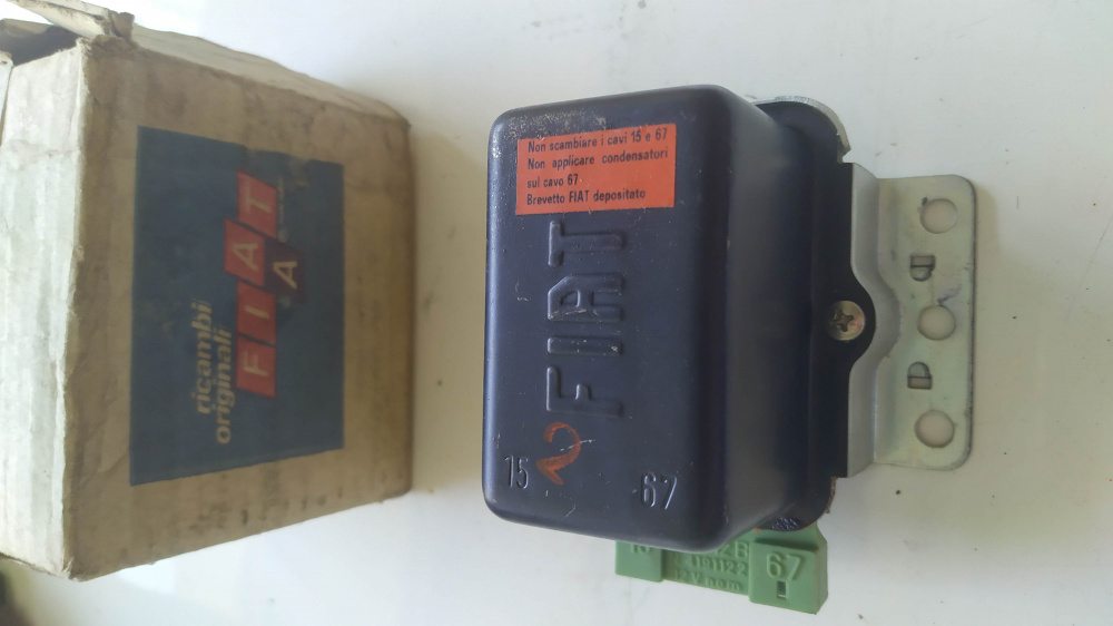 regolatore corrente fiat 4191122 rc2/12b fiat 124 - 126 - lancia beta