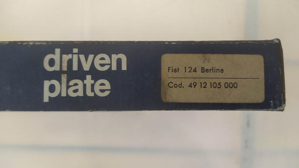 disco frizione driven plate fiat 124 berlina