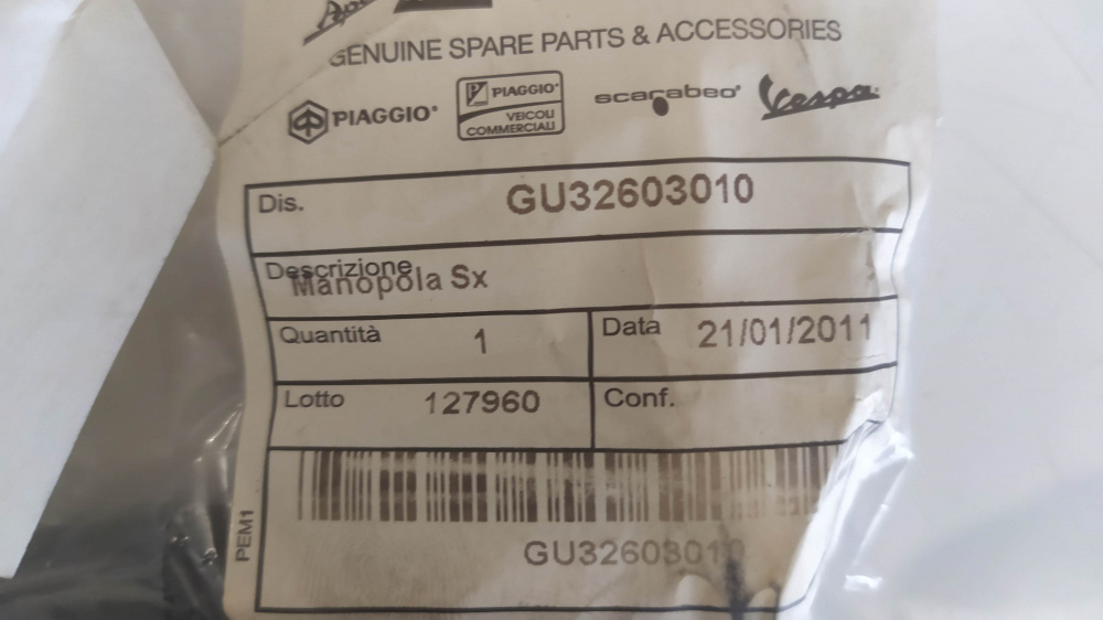 manopola sx