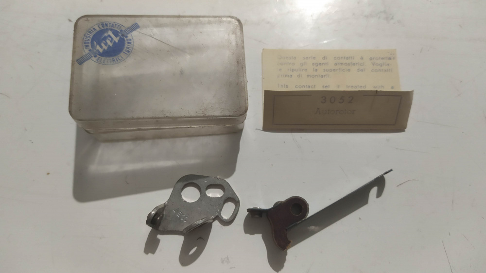 puntine epoca icet 3052 impianto autorotor bianchi - minarelli