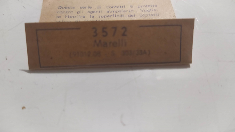 2 puntine epoca icet 3572 impianto marelli