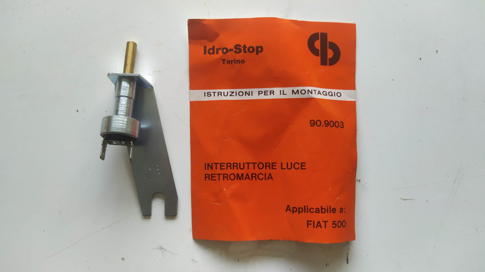 interruttore luce retromarcia idro-stop 90.9003 fiat 500