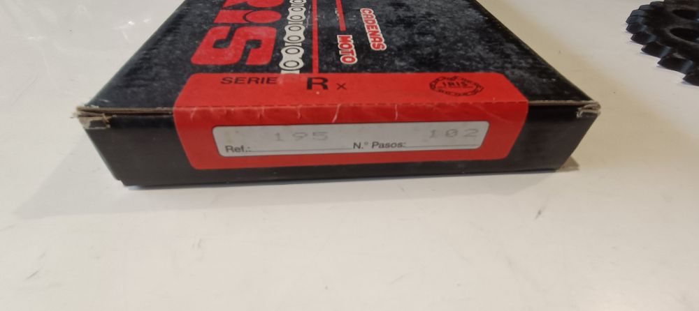 kit catena-corona-pignone nuovo iris gilera rally 250 &acute;87 - &acute;88