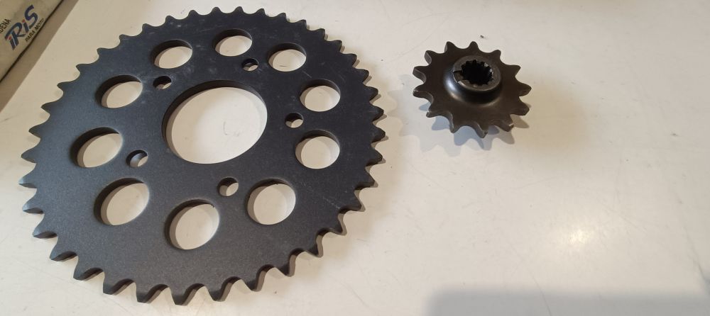 kit catena-corona-pignone nuovo big star gilera sp 01 &ndash; sp 02