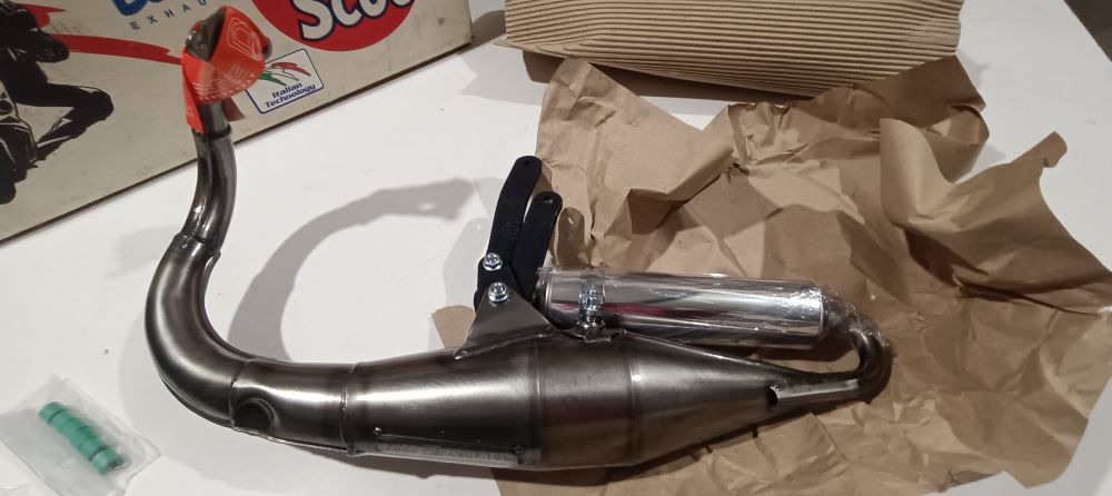 marmitta leovinci hand made tt peugeot zenit – buxy – speedake