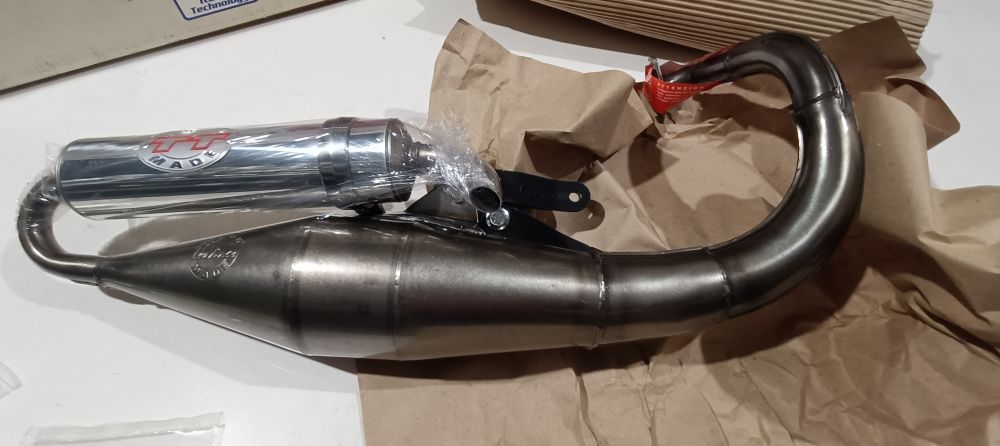 marmitta leovinci hand made tt peugeot zenit – buxy – speedake