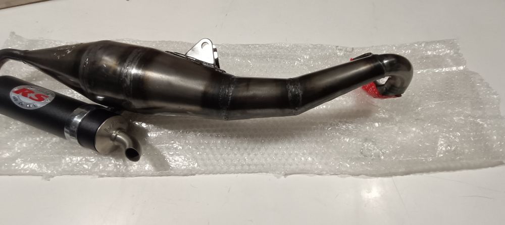 marmitta leovinci hand made rs derbi hunter