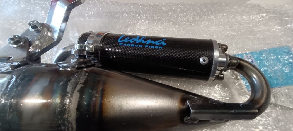 marmitta leovinci z c hand made silenziatore caronio peugeot squab – speedfight – buxy m