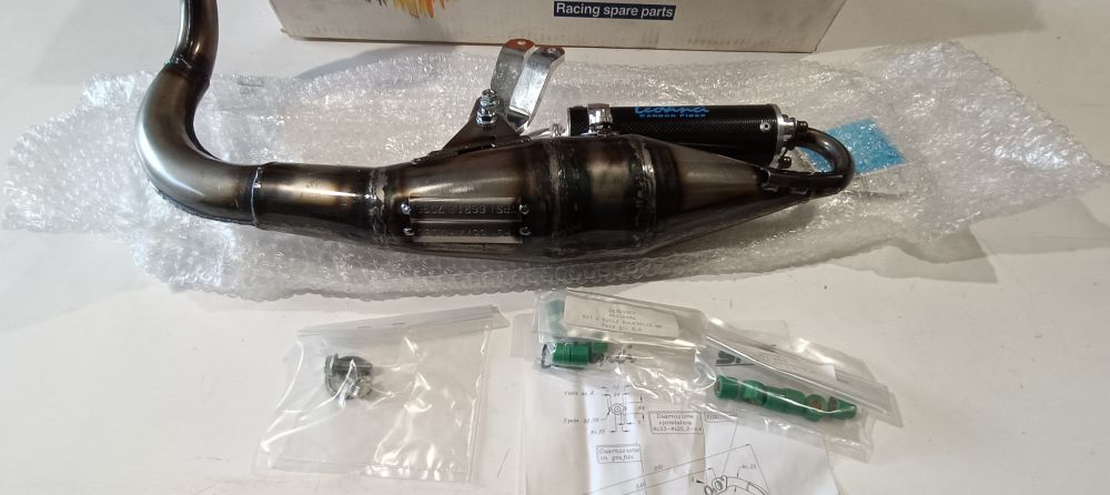 marmitta leovinci z c hand made silenziatore caronio peugeot squab – speedfight – buxy m