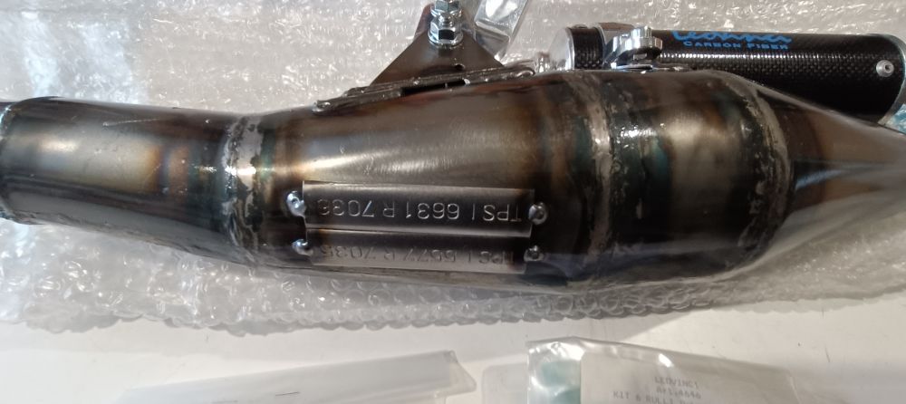 marmitta leovinci z c hand made silenziatore caronio peugeot squab – speedfight – buxy m