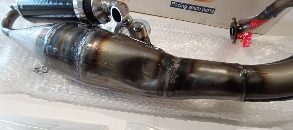 marmitta leovinci z c hand made silenziatore caronio peugeot squab – speedfight – buxy m