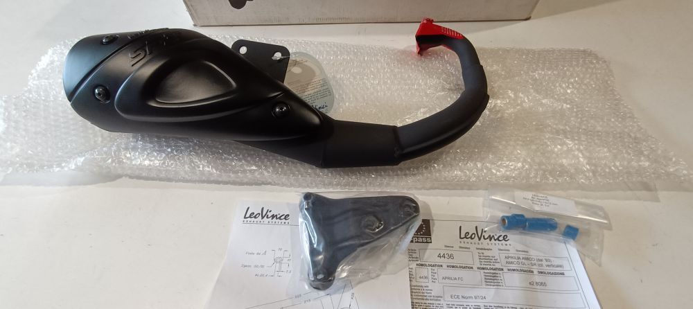 marmitta leovinci sp3 nuova aprilia amico da ´93 – amico gl – sr motore verticale