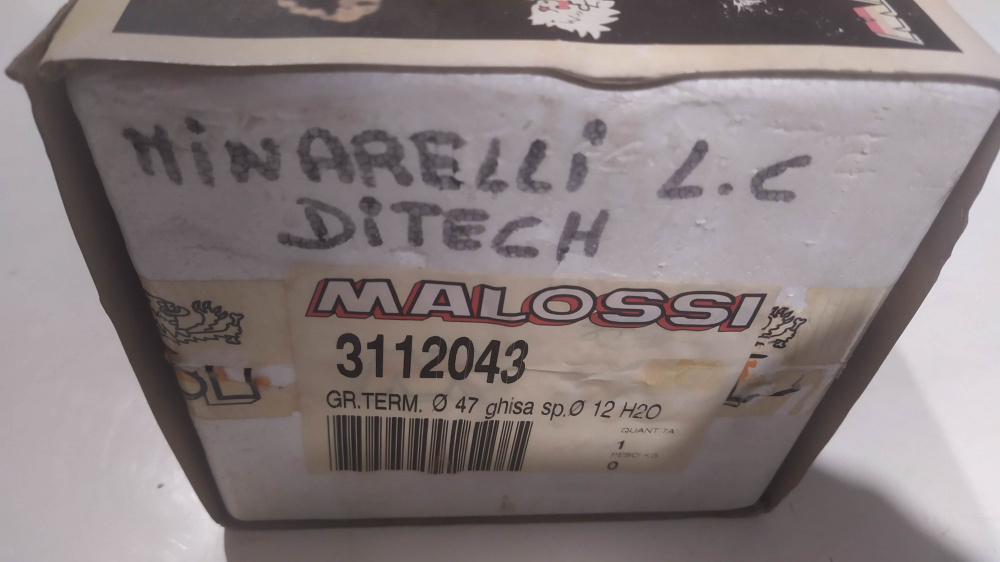 kit cilindro malossi con centralina d. 47 ghisa sp. 12 aprilia sr ditech liquido