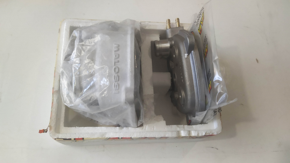 kit cilindro malossi 47,6 allum. sp. 12 h2o mhr aprilia area 51 / sr lc / sonic lc - benelli 491 lc - beta ark / eikon lc - garelli gsp - malaguti f12 / f15 lc - yamaha mbk aerox / nitro - jog - mach g