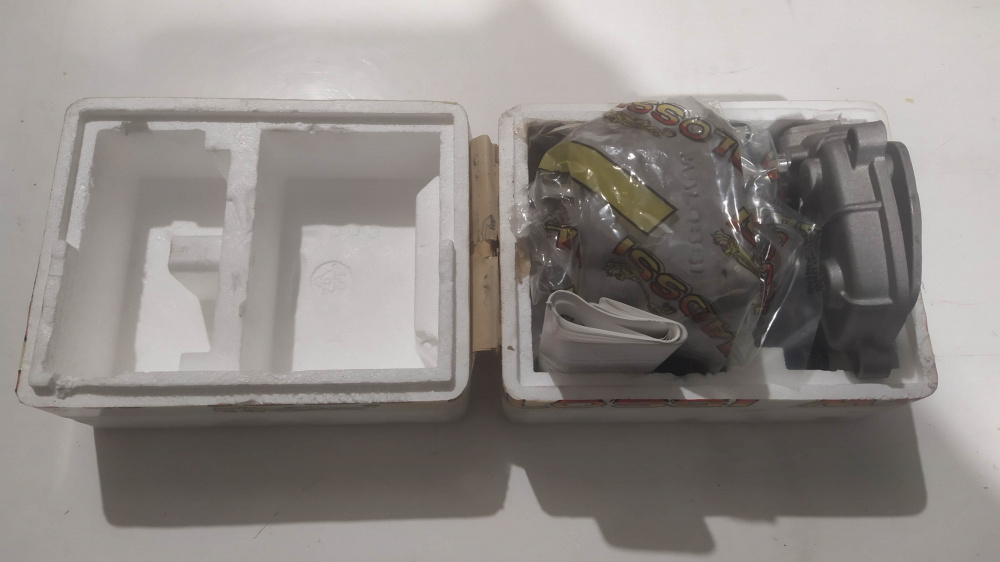 kit cilindro malossi d. 47.6 alluminio h2o mhr aprilia gulliver - rally - sr / benelli 491 / beta ark / italjet dragster / malaguti phantom / mbk nitro / yamaha aerox - manca un bulone -