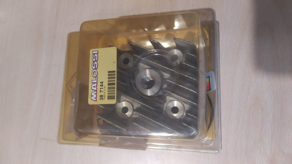 testa malossi d. 47 aprilia amico - sr fino ´93 / italjet bazooka - pista / mbk booster - sorriso - stunt - target ed equivalenti yamaha
