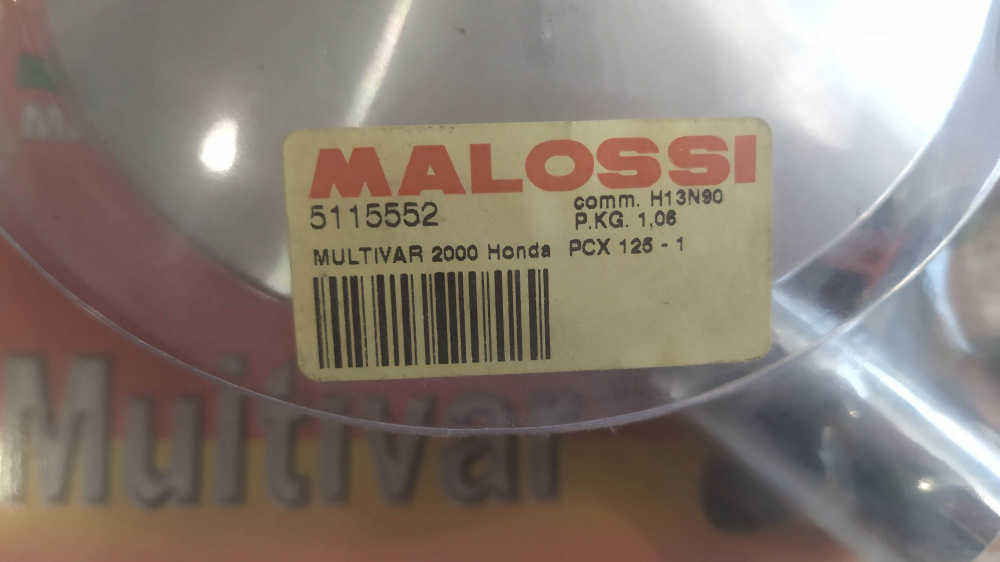 variatore multivar 2000 malossi honda pcx 125