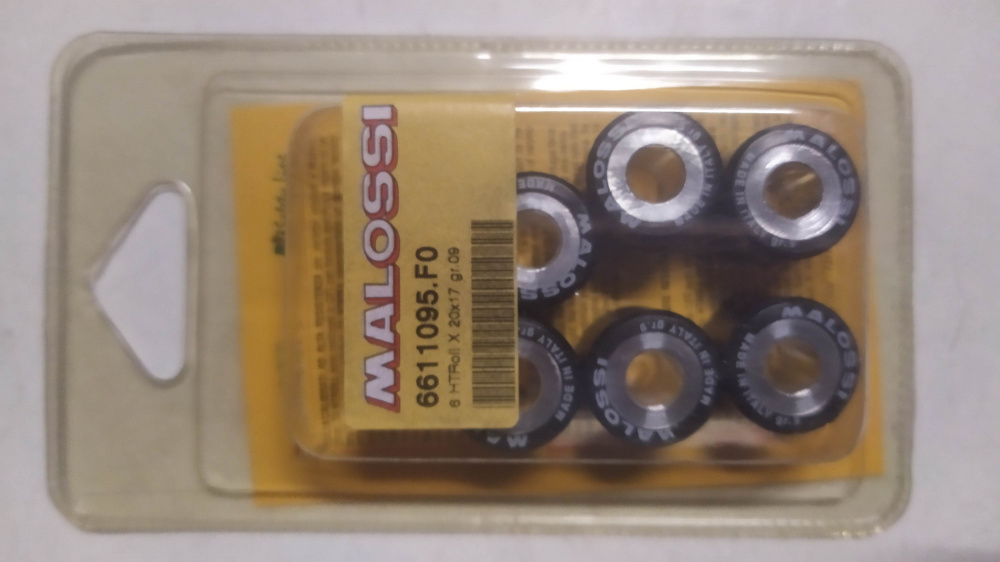 kit rulli malossi htroll 20 x 17 gr. 9