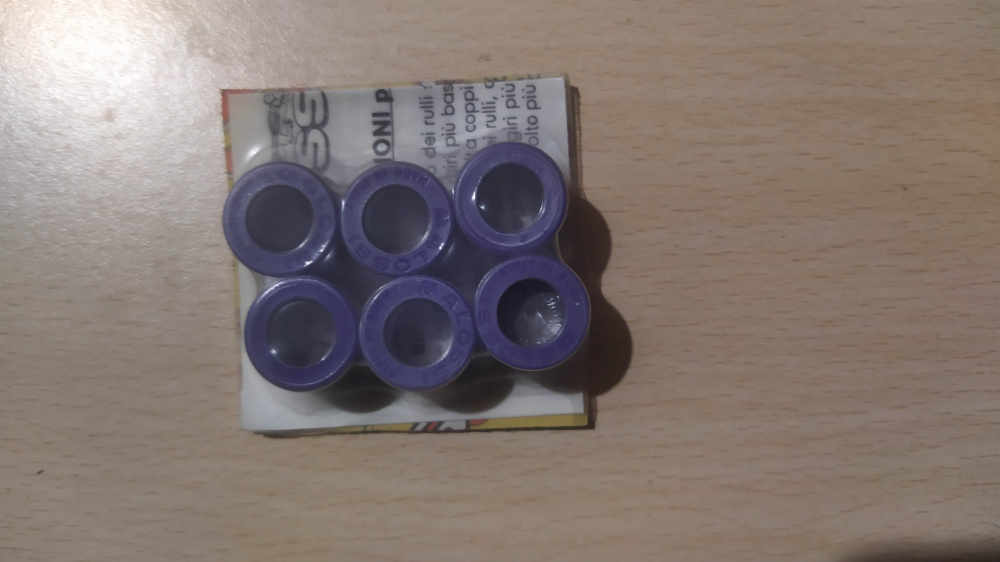 kit rulli malossi colorroll viola 16x13 gr. 2.7