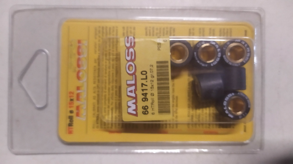 kit rulli malossi htroll d. 15 x 12 gr. 7.2    - vedere applicazioni -