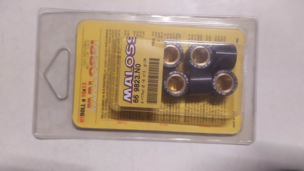 kit rulli malossi htroll 16 x 13 gr. 8