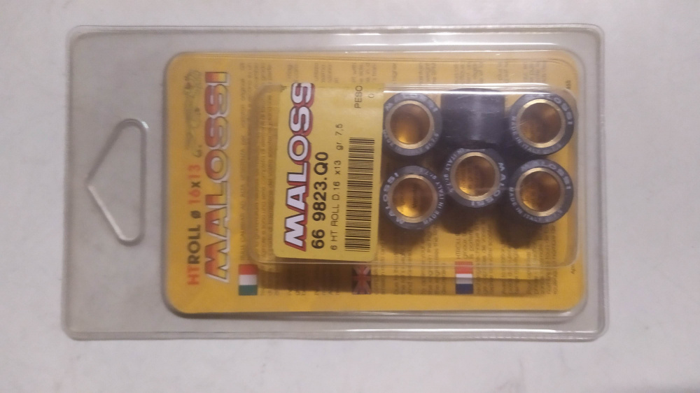 kit rulli malossi htroll d.16 x 13 gr. 7.5