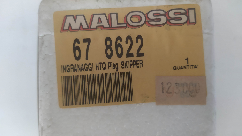 ingranaggi secondario malossi z 16 - 40 piaggio skipper 125 - gilera typhoon 125