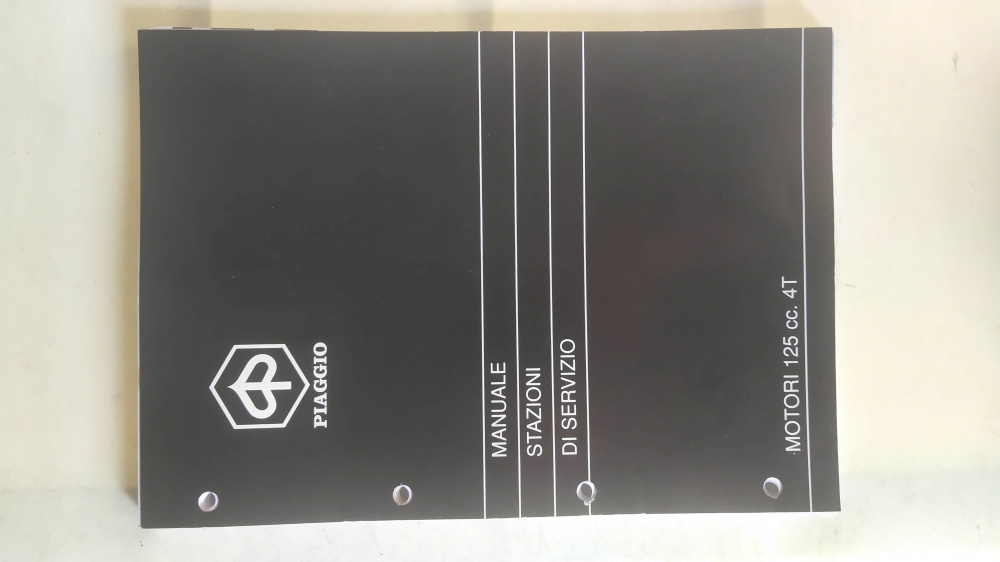 manuale officina originale come nuovo motori piaggio 125 4t